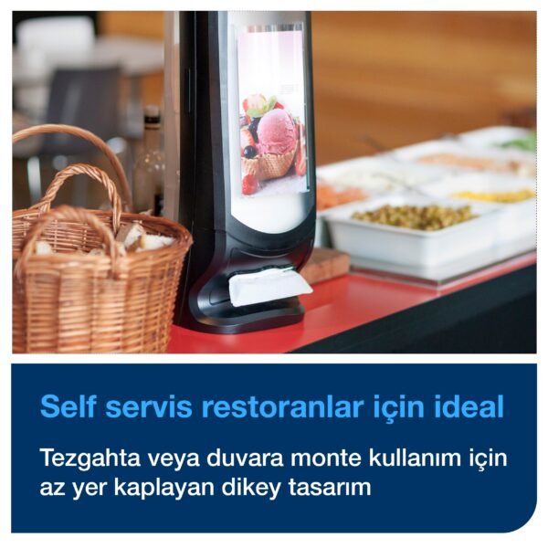 272211 Tork Xpressnap® Peçete Dispenseri Yüksek Kapasiteli Siyah - Görsel 6