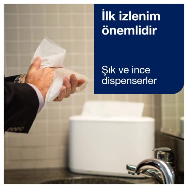 552200 Tork Xpress® Z Katlı Havlu Dispenseri Masaüstü Beyaz - Görsel 5